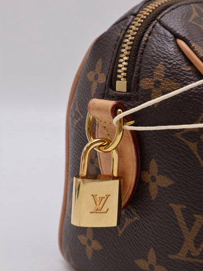 LOUIS VUITTON Speedy Bandouliere 20 - 黑邊背帶