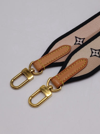LOUIS VUITTON Speedy Bandouliere 20 - 黑邊背帶