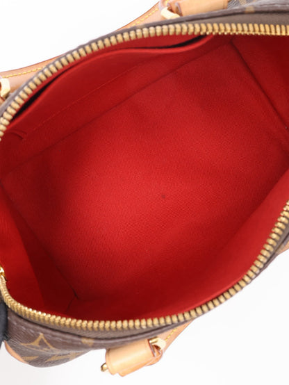 LOUIS VUITTON Speedy Bandouliere 20 - 黑邊背帶