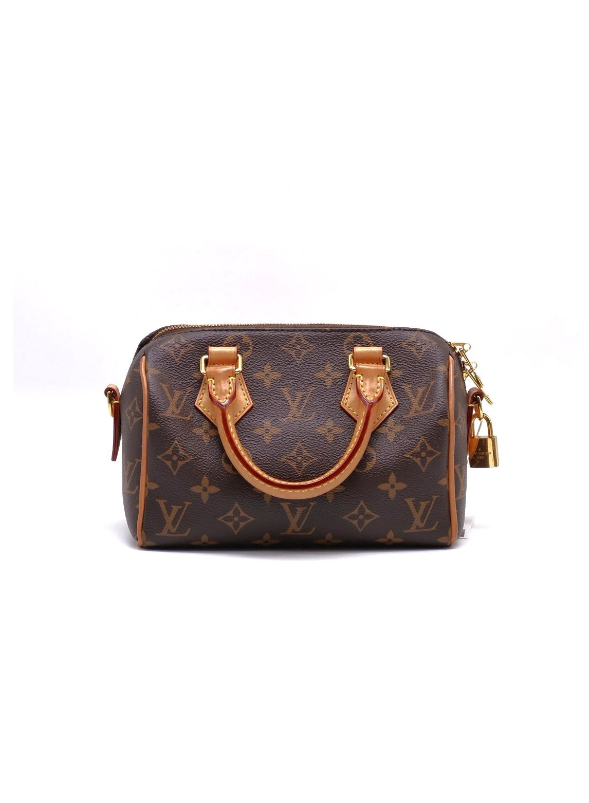 LOUIS VUITTON Speedy Bandouliere 20 - 黑邊背帶
