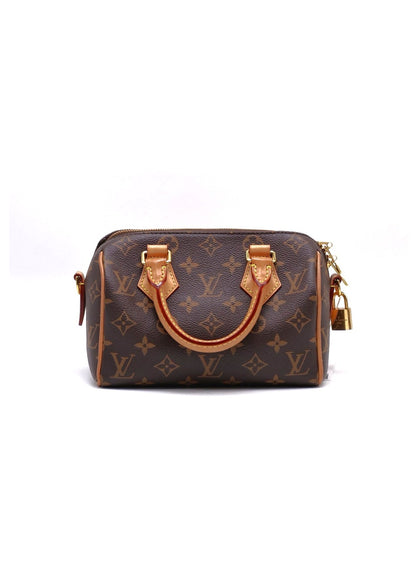 LOUIS VUITTON Speedy Bandouliere 20 - 黑邊背帶