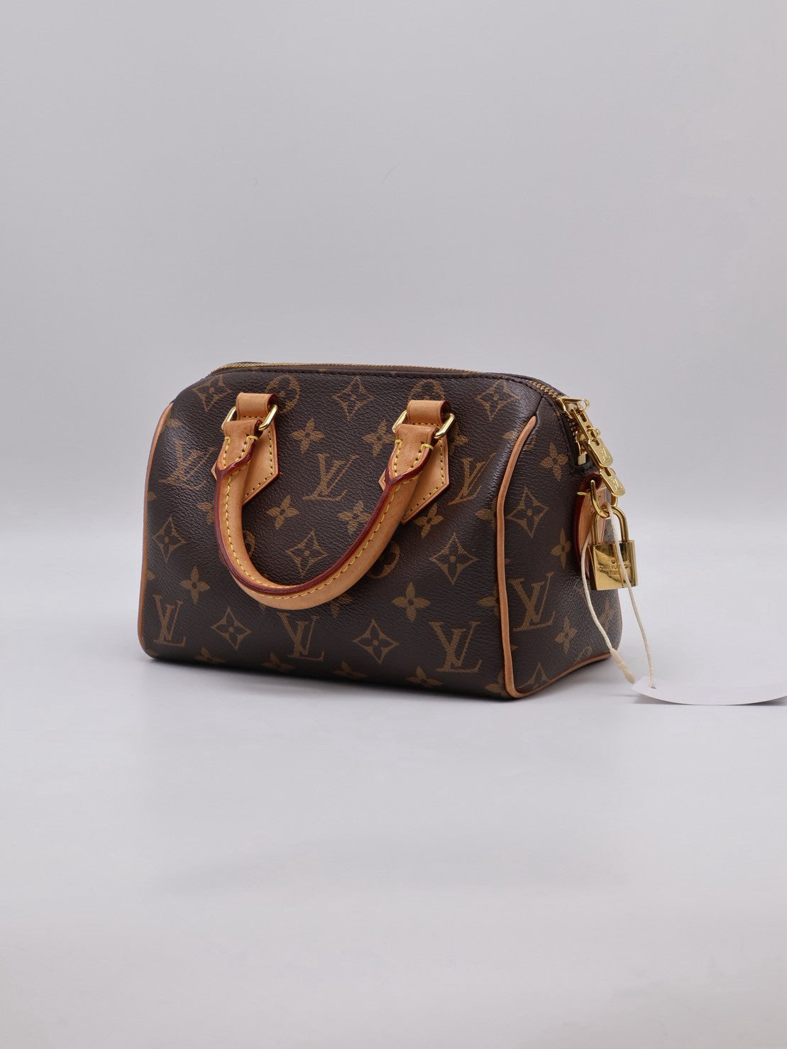 LOUIS VUITTON Speedy Bandouliere 20 - 黑邊背帶
