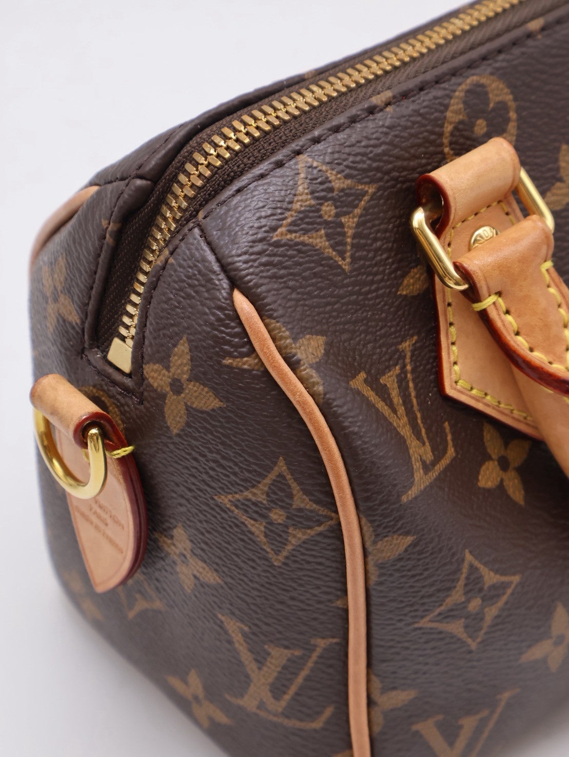 LOUIS VUITTON Speedy Bandouliere 20 - 黑邊背帶