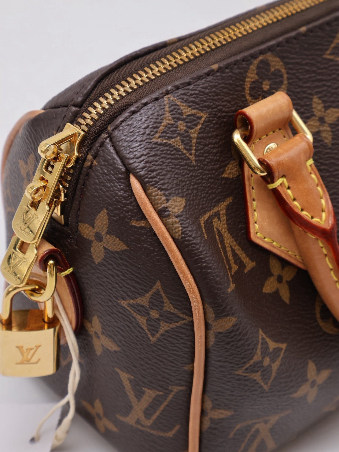 LOUIS VUITTON Speedy Bandouliere 20 - 黑邊背帶