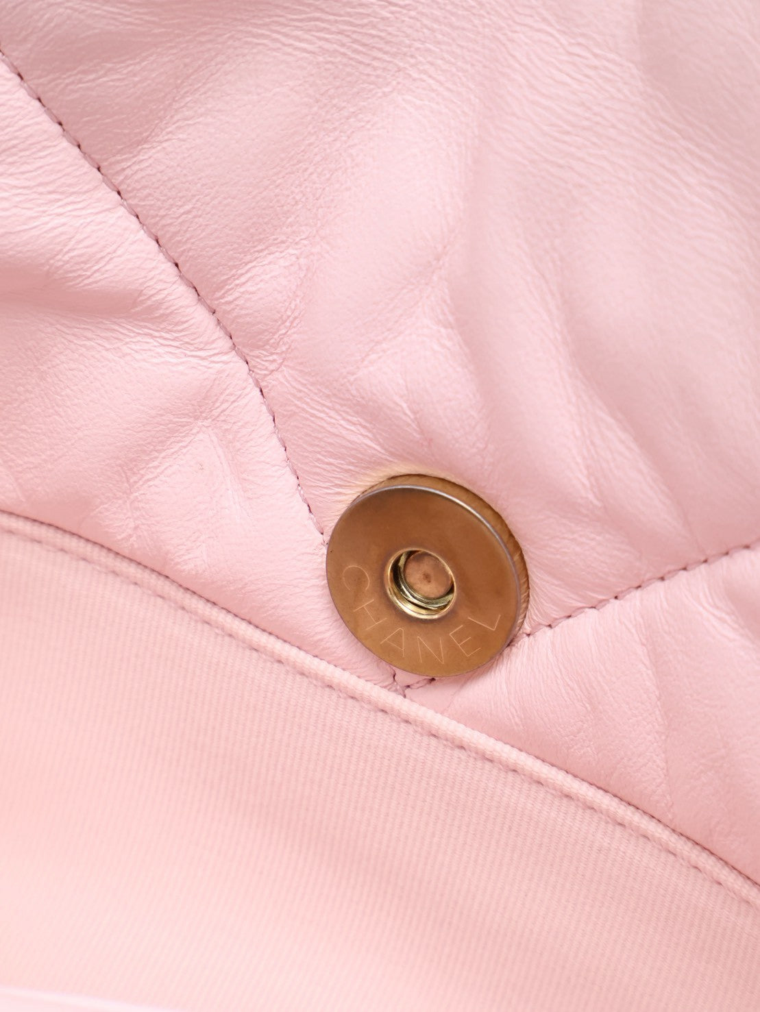 CHANEL 19 Bag 菱格紋手提肩背包 26 - 粉金
