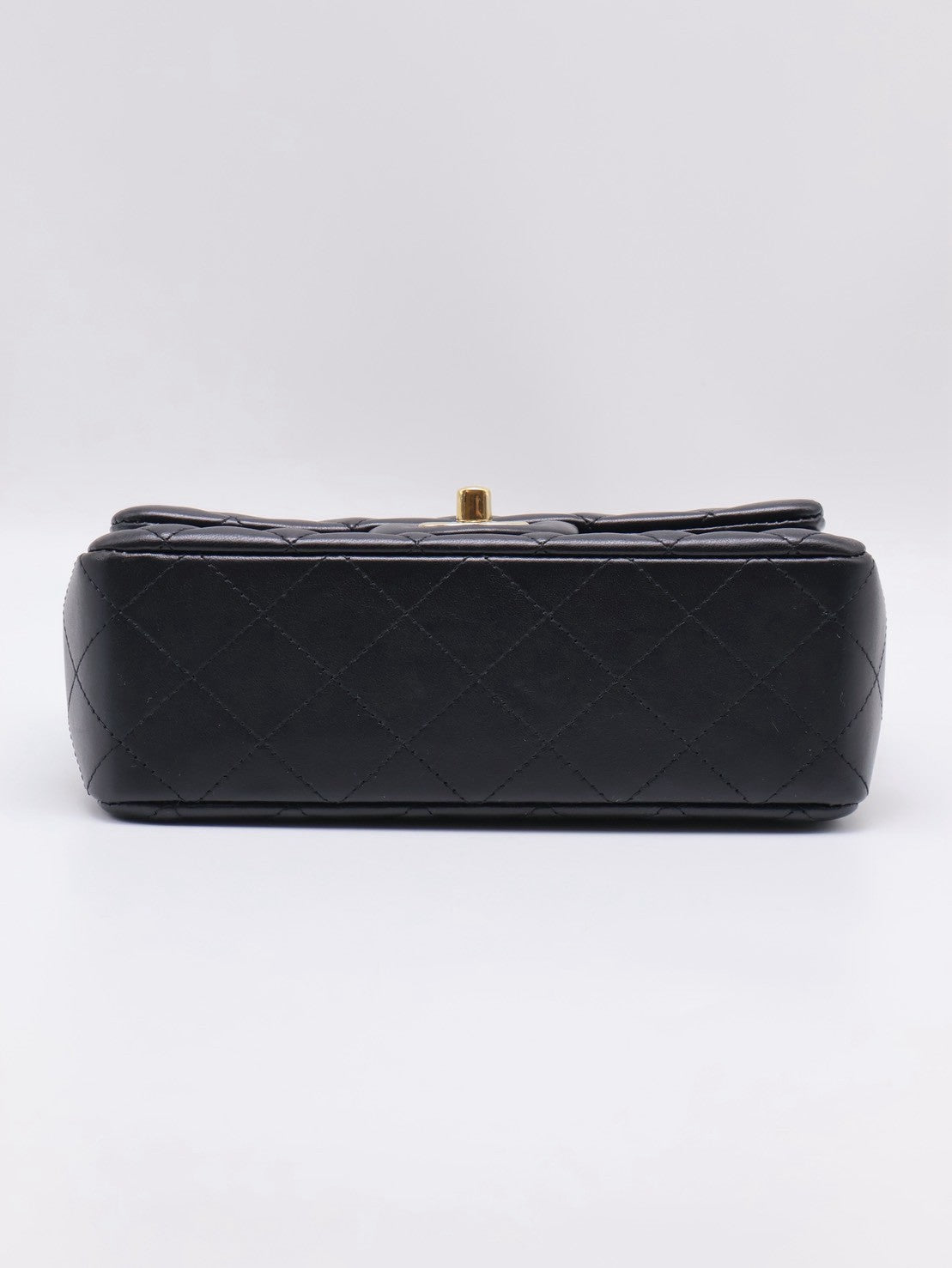 CHANEL 經典口蓋包Mini CF20 - 黑金