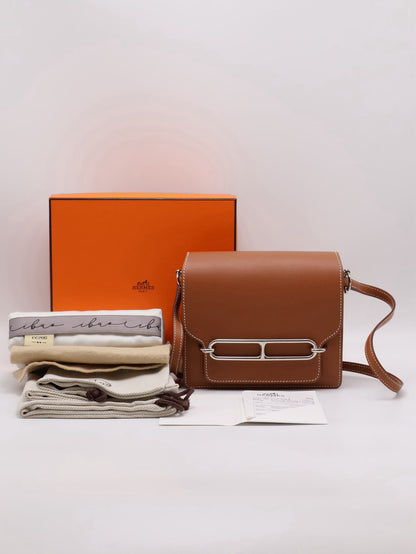 HERMES Mini Roulis - Gold 37 金棕銀 K