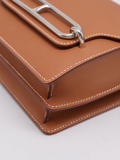 HERMES Mini Roulis - Gold 37 金棕銀 K