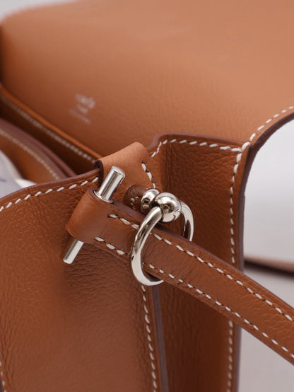 HERMES Mini Roulis - Gold 37 金棕銀 K
