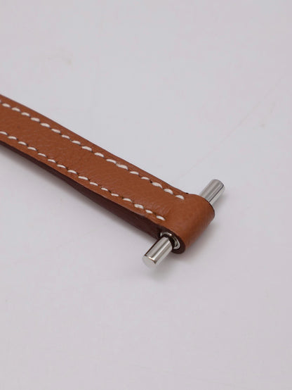 HERMES Mini Roulis - Gold 37 金棕銀 K