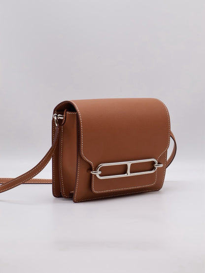 HERMES Mini Roulis - Gold 37 金棕銀 K