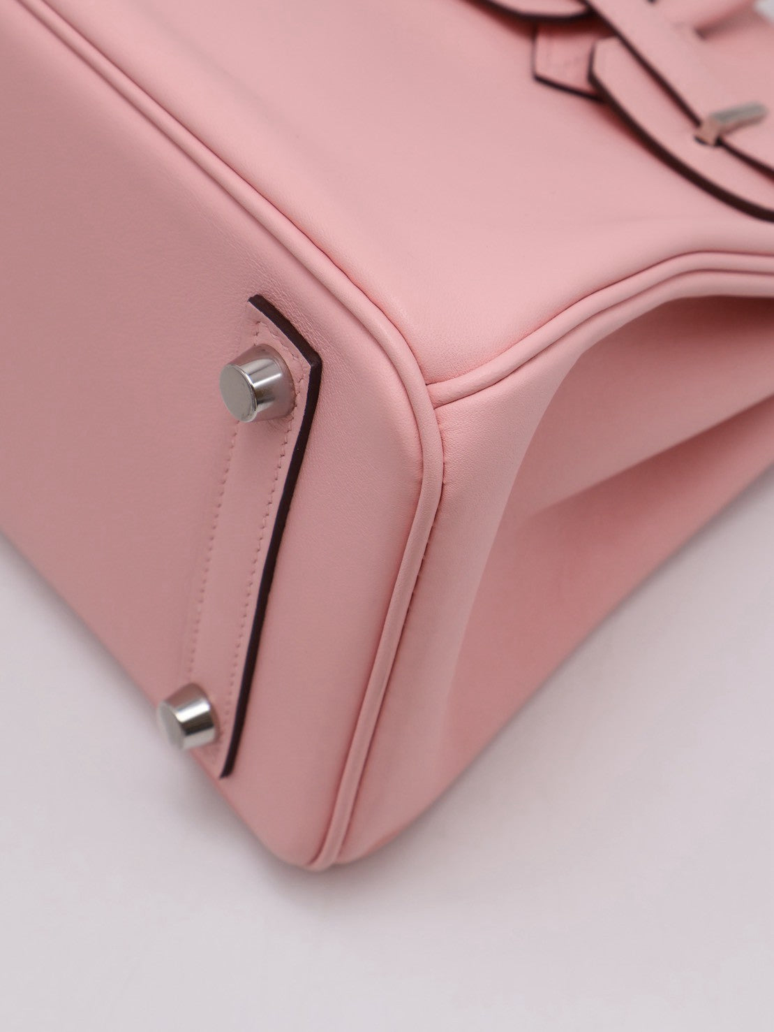 HERMES Birkin 25 - Rose Sakura 3Q 櫻花粉銀 W