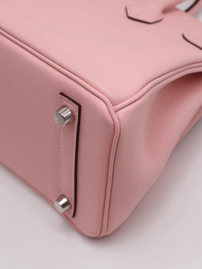 HERMES Birkin 25 - Rose Sakura 3Q 櫻花粉銀 W