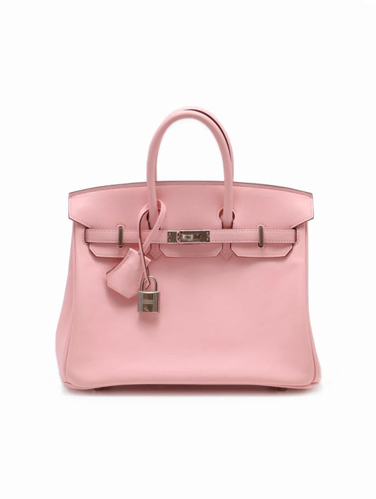 HERMES Birkin 25 - Rose Sakura 3Q 櫻花粉銀 W
