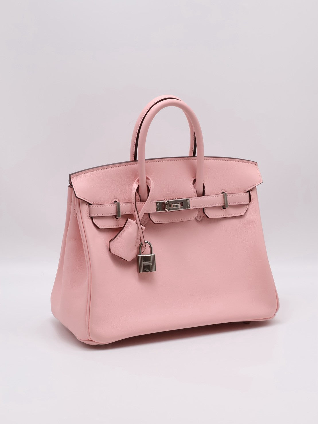 HERMES Birkin 25 - Rose Sakura 3Q 櫻花粉銀 W