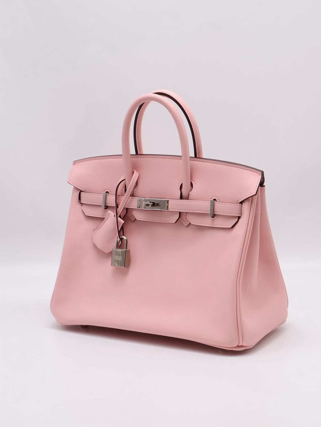 HERMES Birkin 25 - Rose Sakura 3Q 櫻花粉銀 W