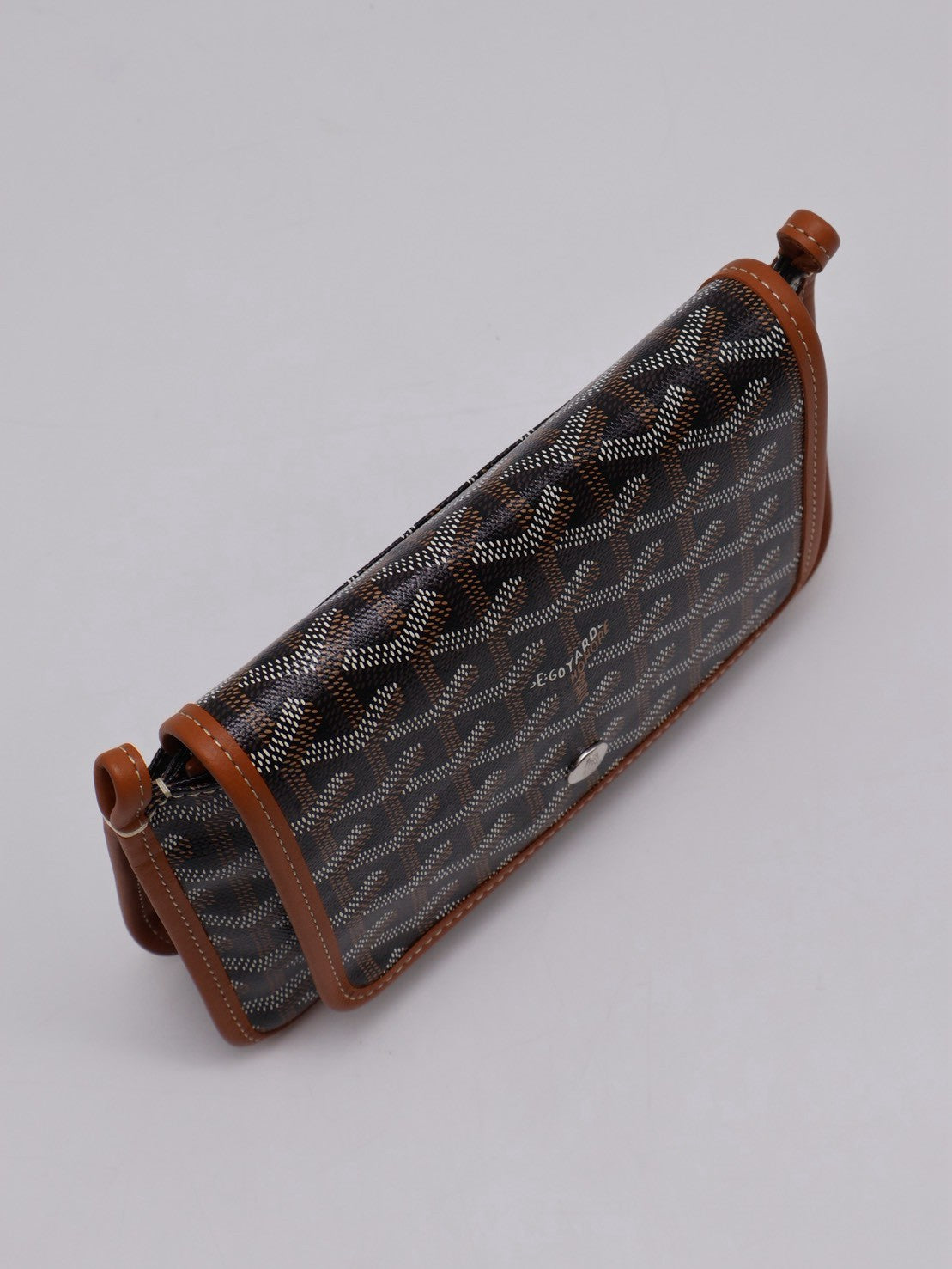 GOYARD Plumet 信封小包 - 棕