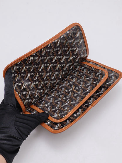 GOYARD Plumet 信封小包 - 棕