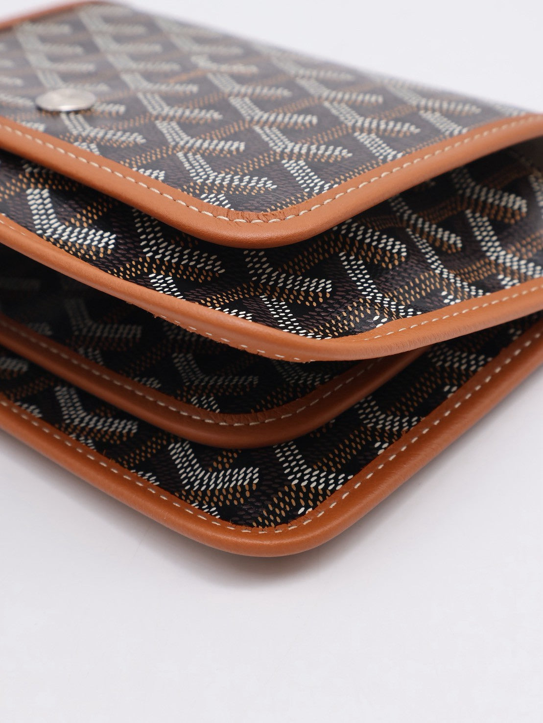GOYARD Plumet 信封小包 - 棕