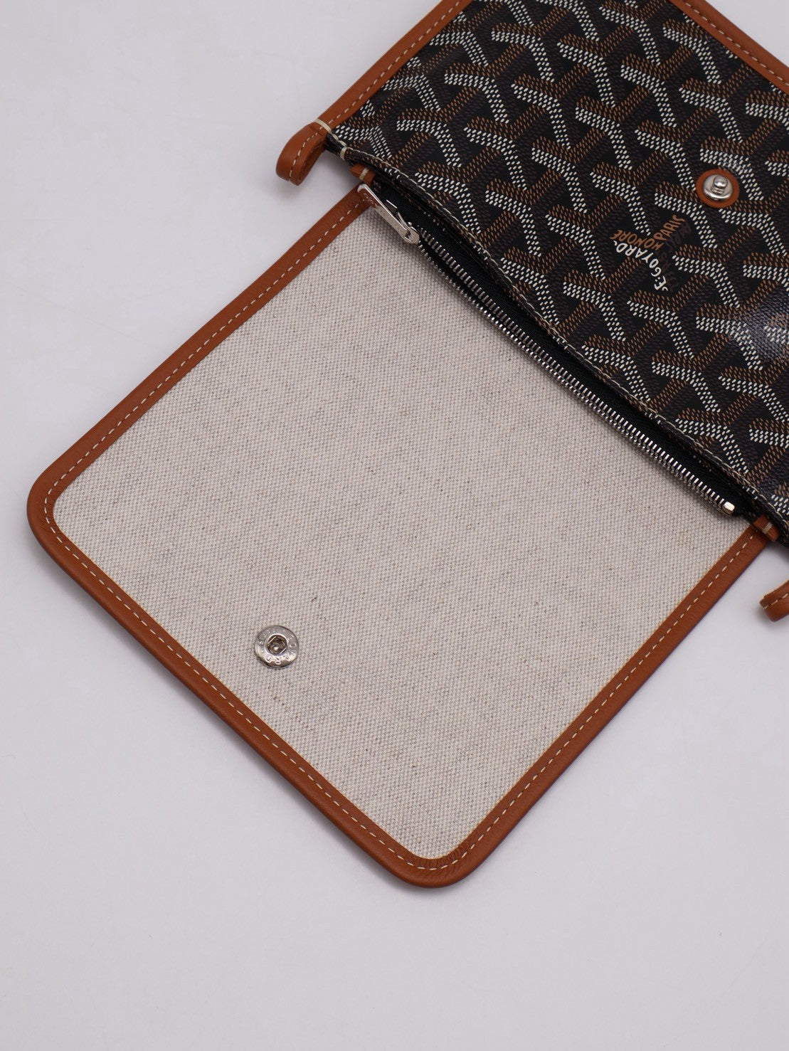 GOYARD Plumet 信封小包 - 棕