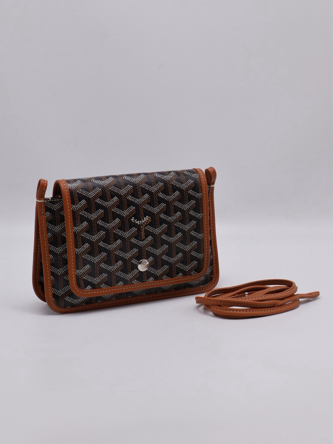 GOYARD Plumet 信封小包 - 棕