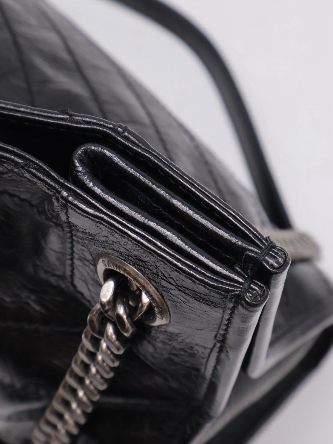 YSL Niki Tote - 中號黑