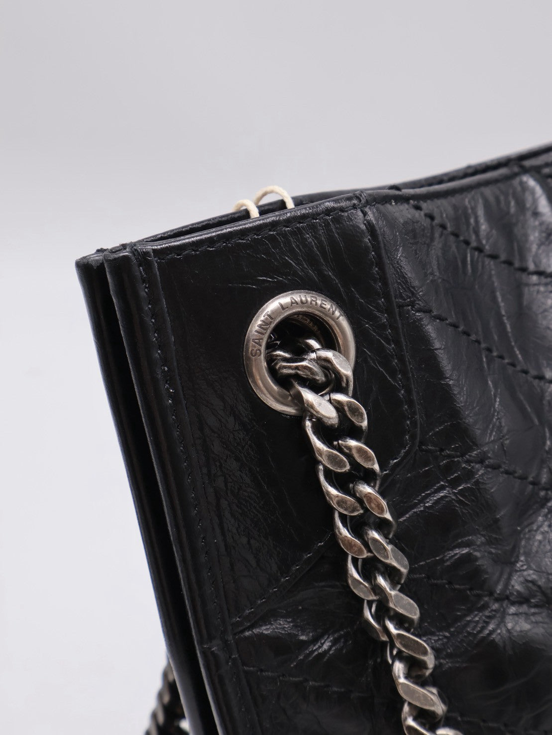 YSL Niki Tote - 中號黑