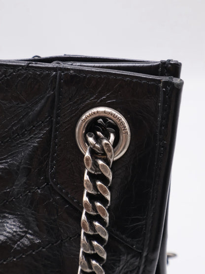 YSL Niki Tote - 中號黑