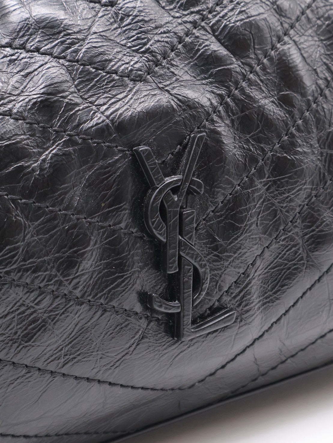 YSL Niki Tote - 中號黑