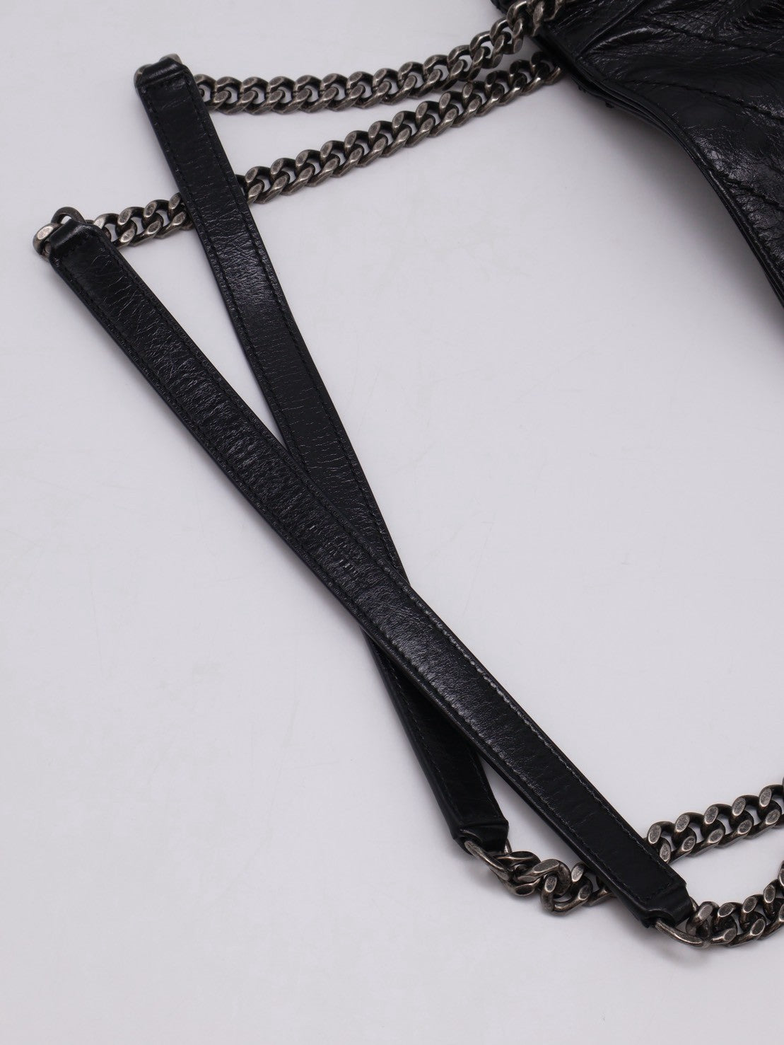 YSL Niki Tote - 中號黑