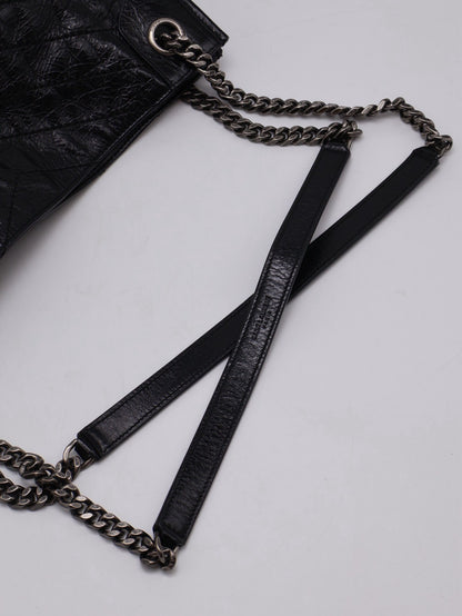 YSL Niki Tote - 中號黑