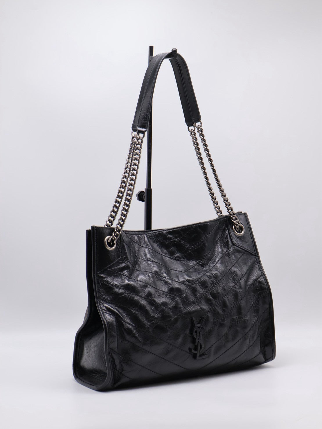YSL Niki Tote - 中號黑