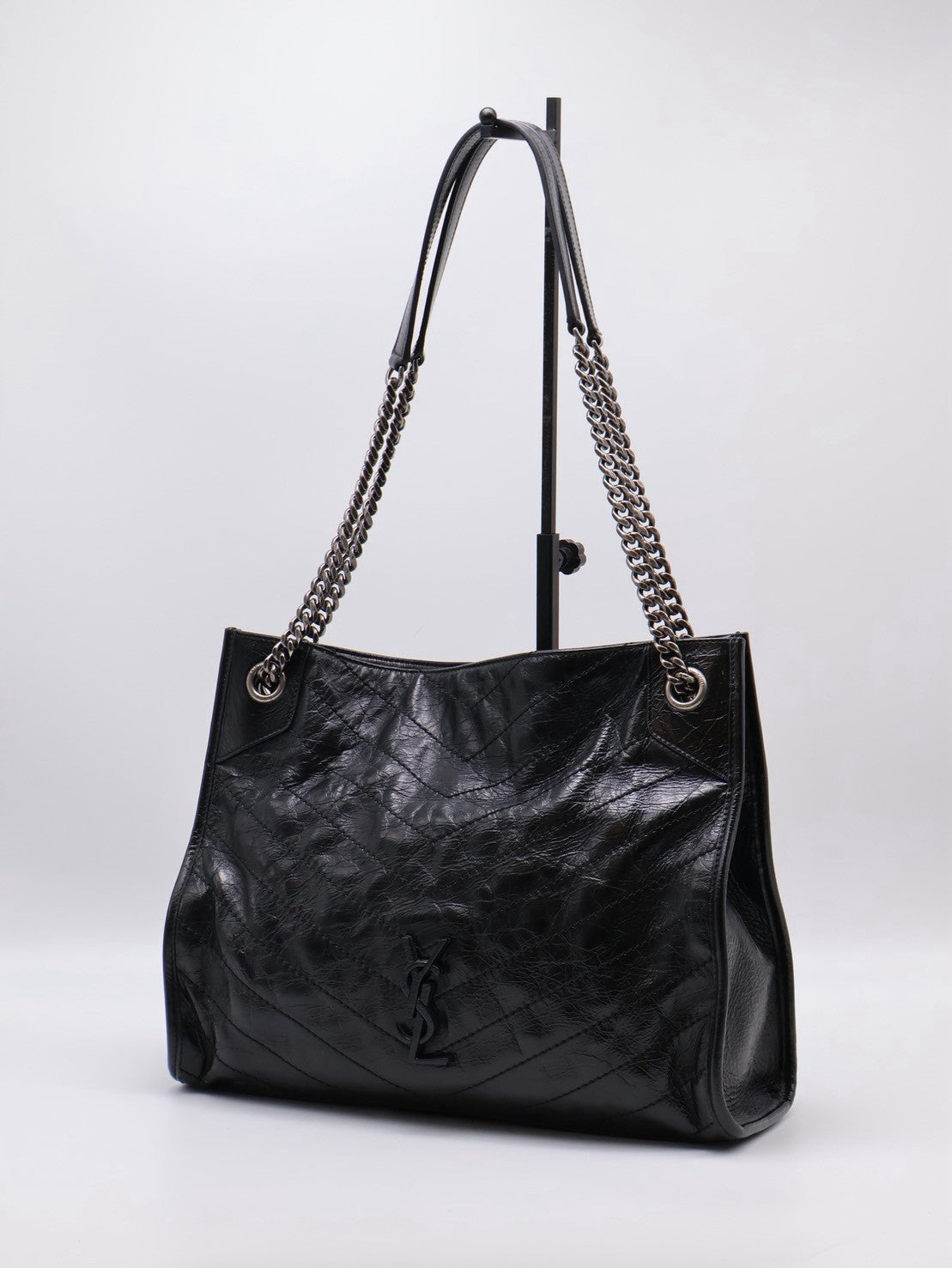 YSL Niki Tote - 中號黑