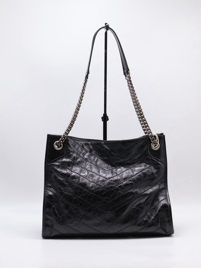 YSL Niki Tote - 中號黑