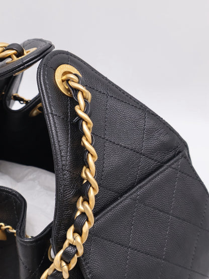 CHANEL 25 Hobo Bag - 小號黑金