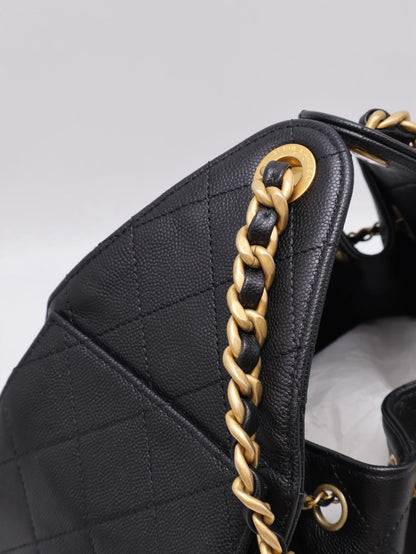 CHANEL 25 Hobo Bag - 小號黑金