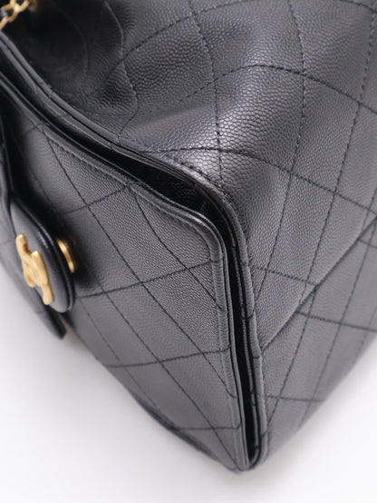 CHANEL 25 Hobo Bag - 小號黑金