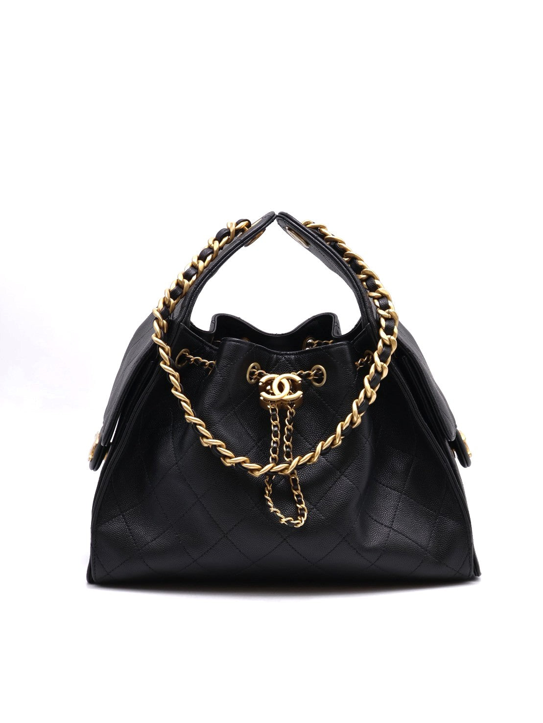 CHANEL 25 Hobo Bag - 小號黑金