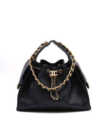 CHANEL 25 Hobo Bag - 小號黑金