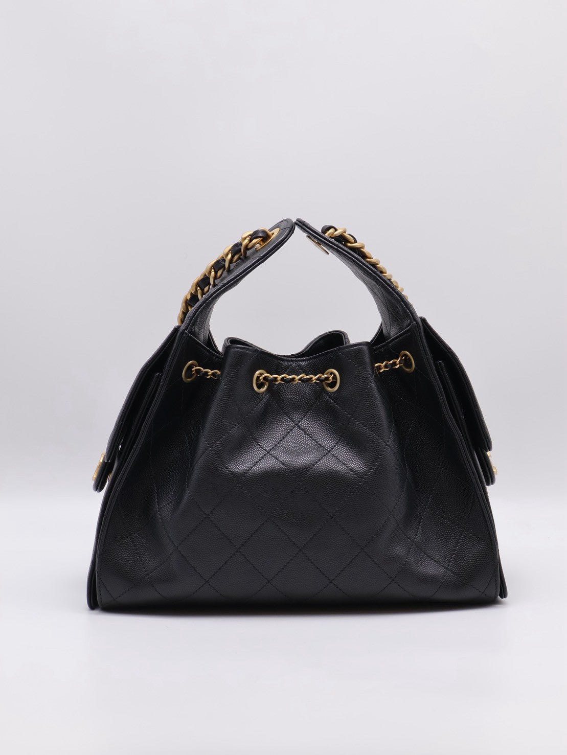 CHANEL 25 Hobo Bag - 小號黑金