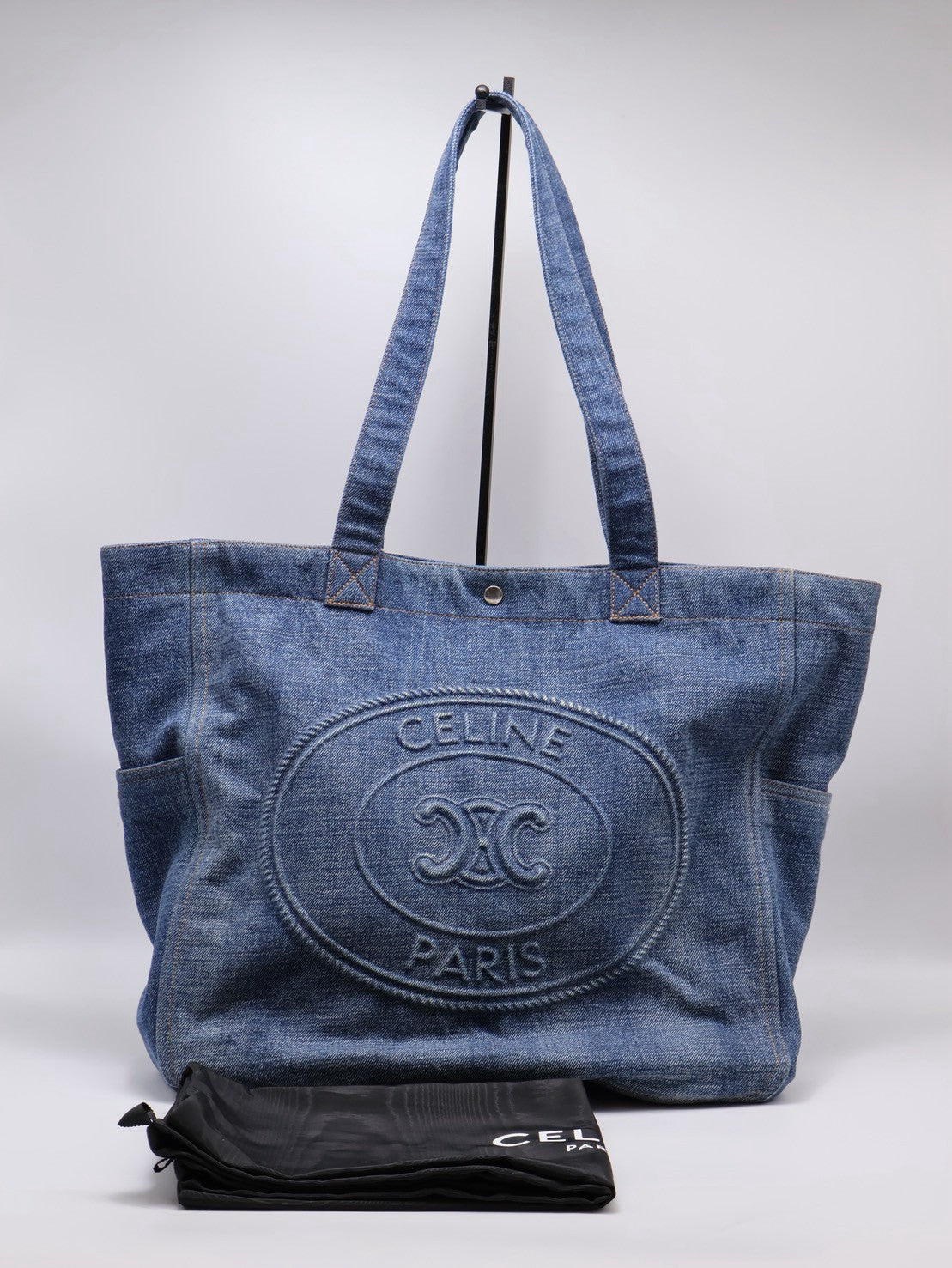 CELINE 牛仔托特包