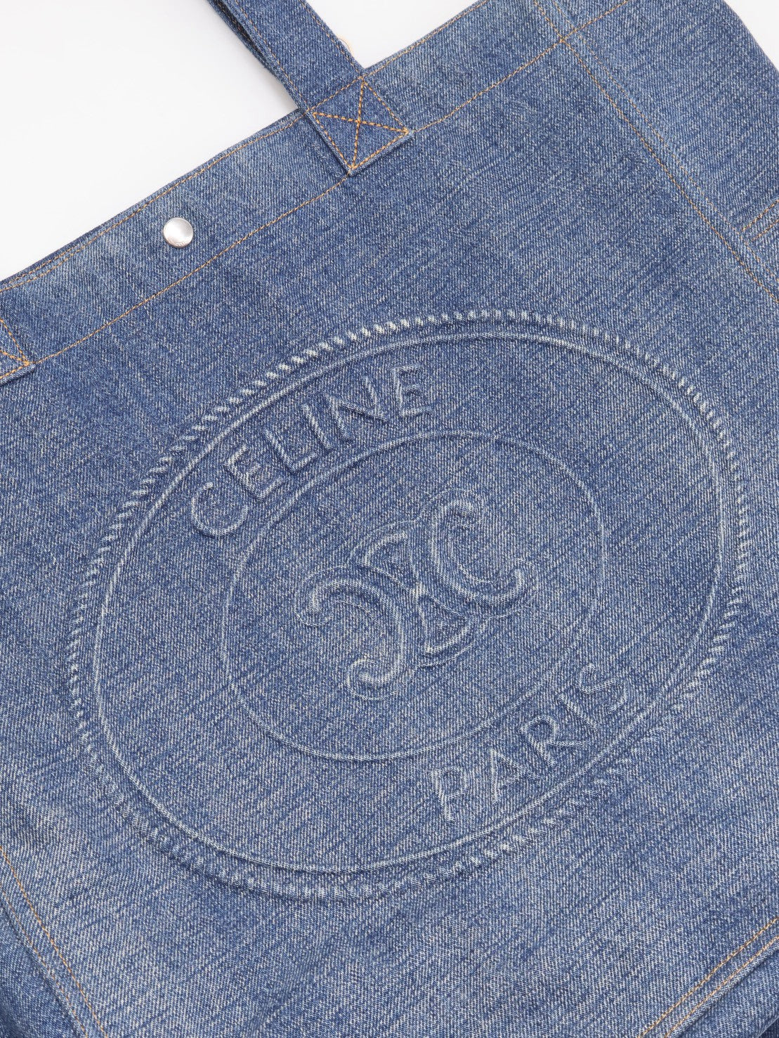 CELINE 牛仔托特包