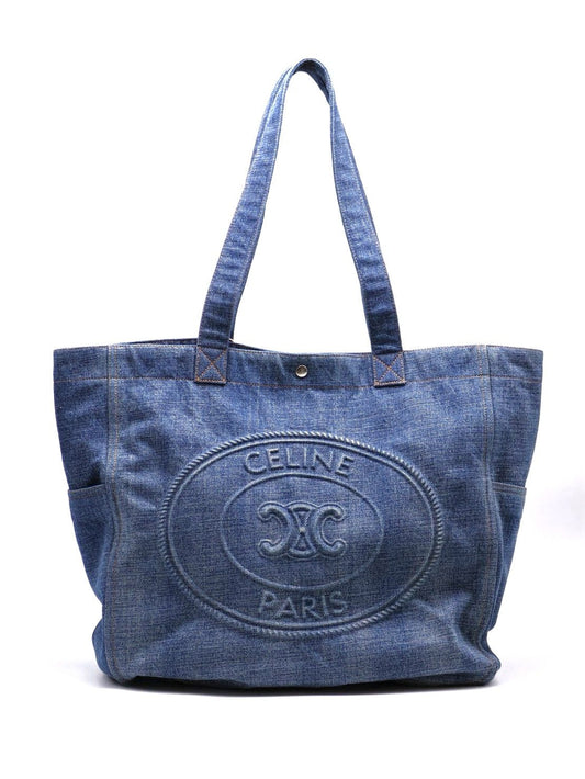 CELINE 牛仔托特包