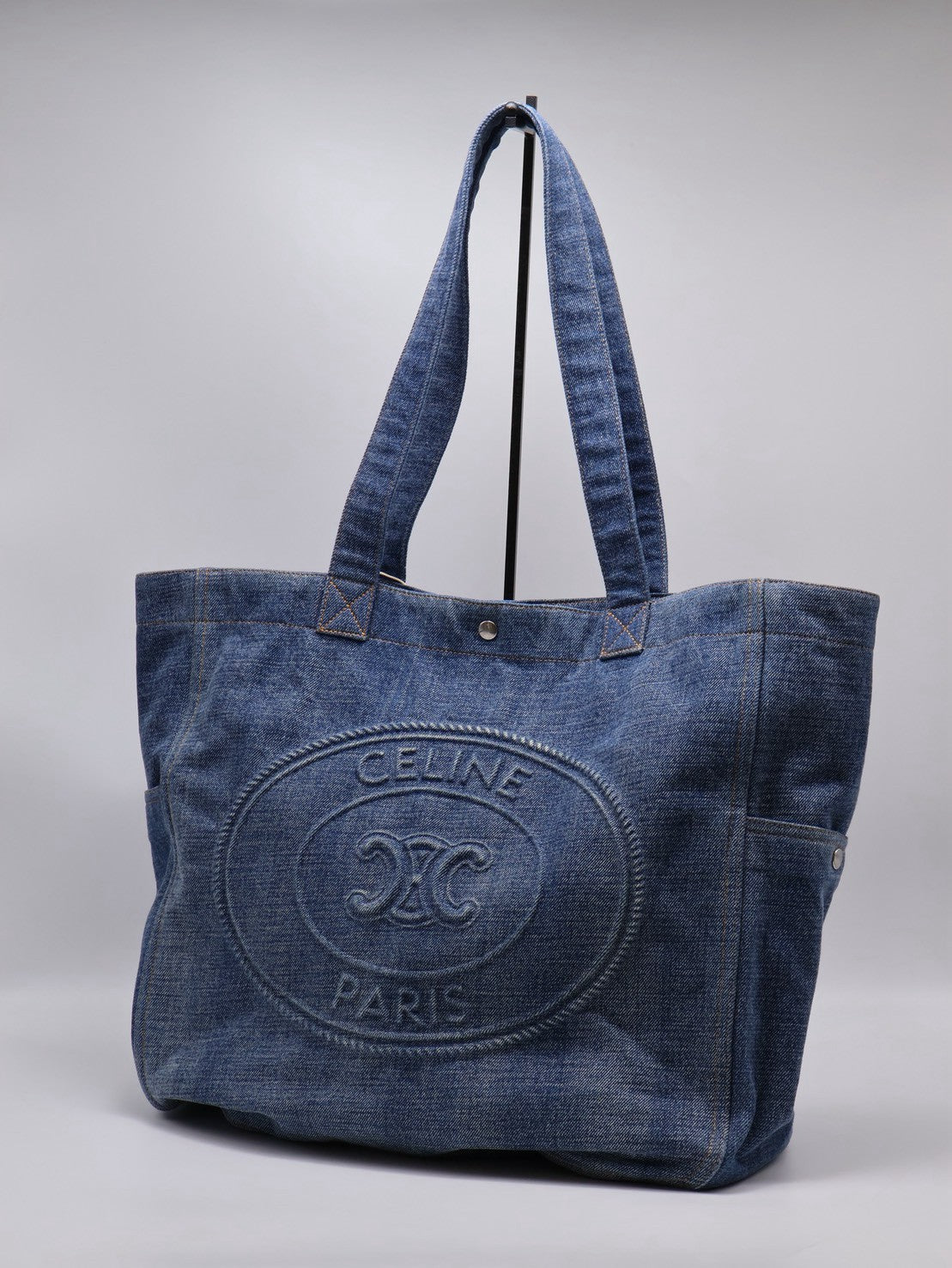 CELINE 牛仔托特包