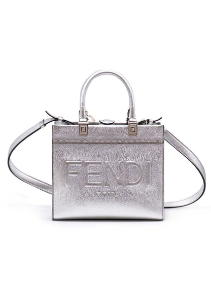 FENDI SumShine Tote - 銀