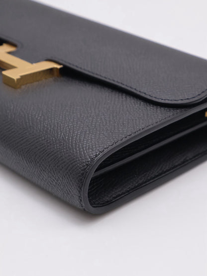 HERMES Constance To Go - Noir 89 黑金 Y