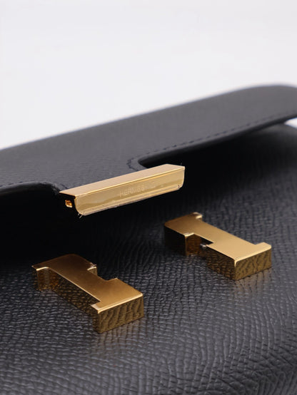 HERMES Constance To Go - Noir 89 黑金 Y