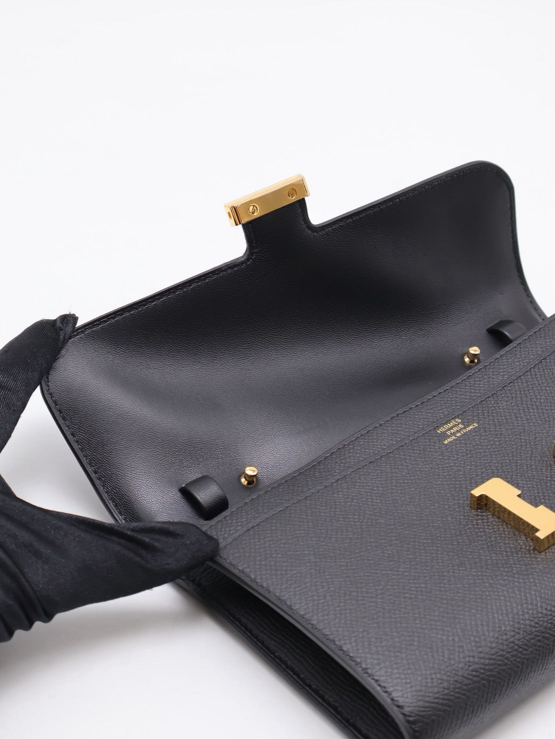 HERMES Constance To Go - Noir 89 黑金 Y