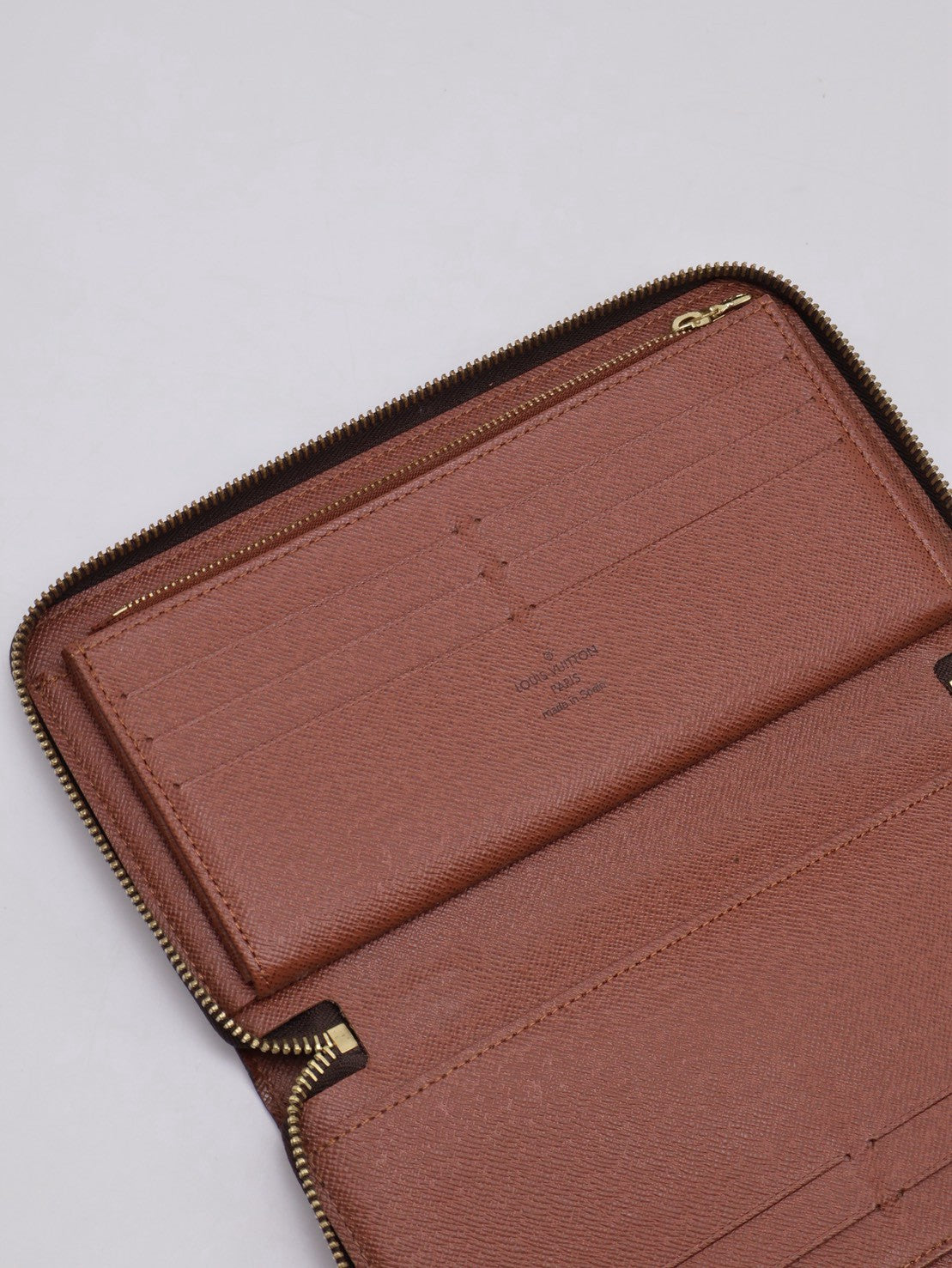 LOUIS VUITTON Zippy Organizer老花拉鍊長夾