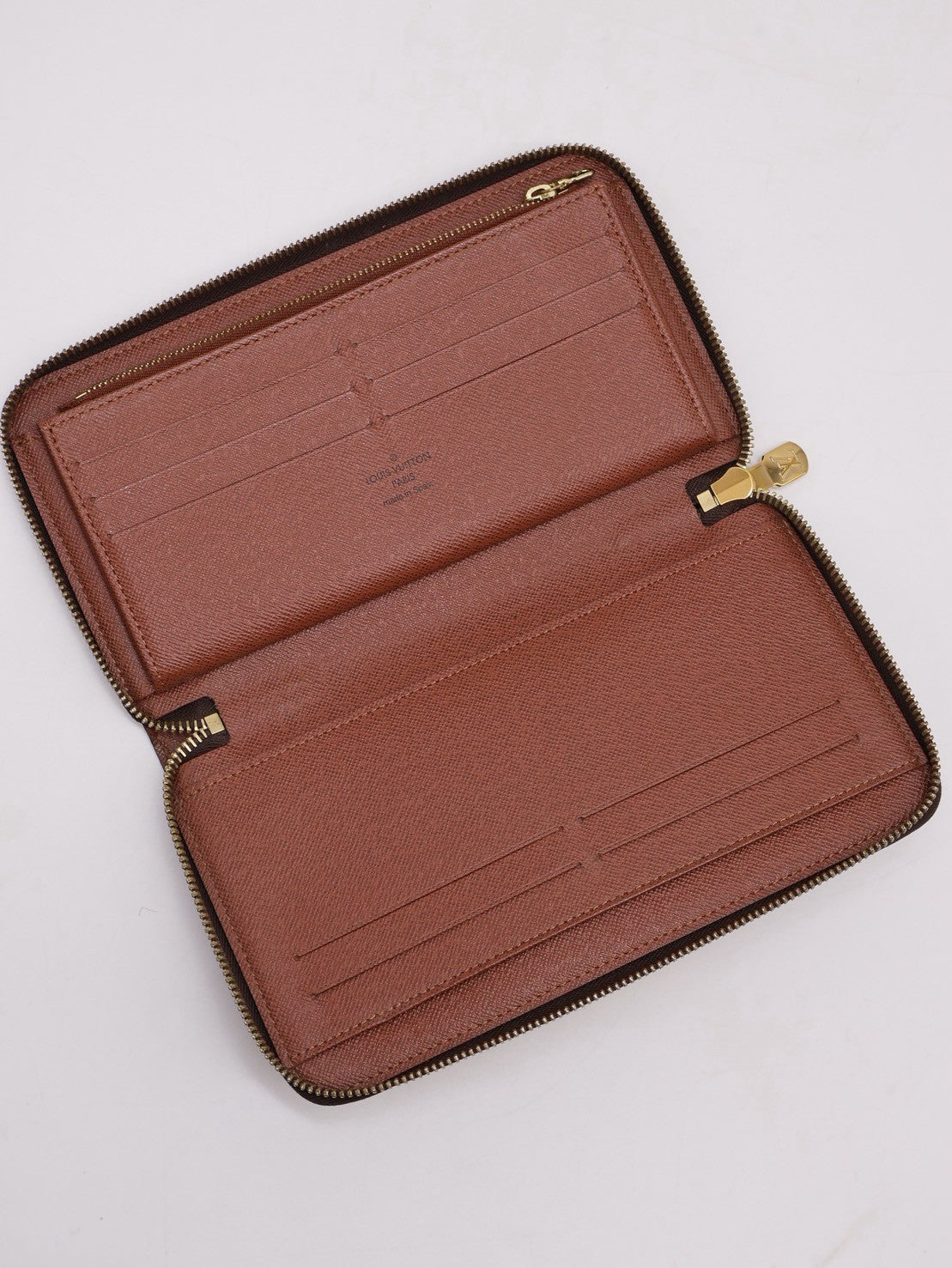 LOUIS VUITTON Zippy Organizer老花拉鍊長夾